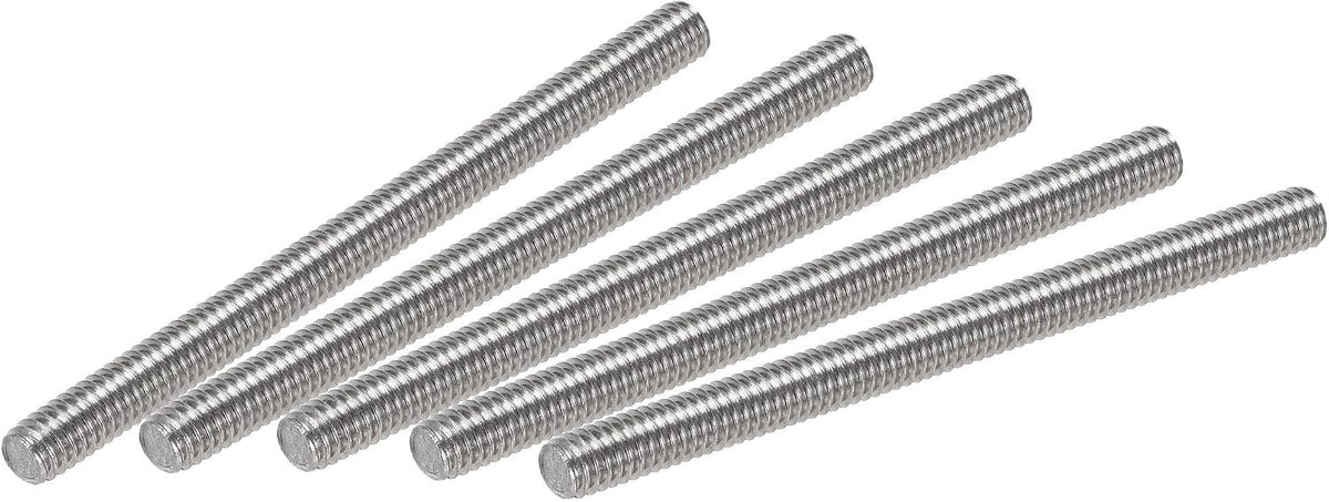 5Pcs M4 x 60mm Fully Threaded Rod 304 Stainless Steel Right Hand Threads,M4-0.7 Thread Pitch