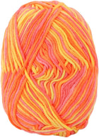 LinkMejor Cotton Blends Home Handmade Crochet Scarf Gloves Sweater Knitting Yarn Cord 50g Orange Pink