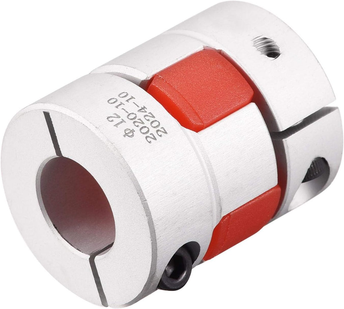 12mm to 12mm Bore L31xD25 Flexible Coupling Jaw Coupler Shaft Joint for Servo Motor