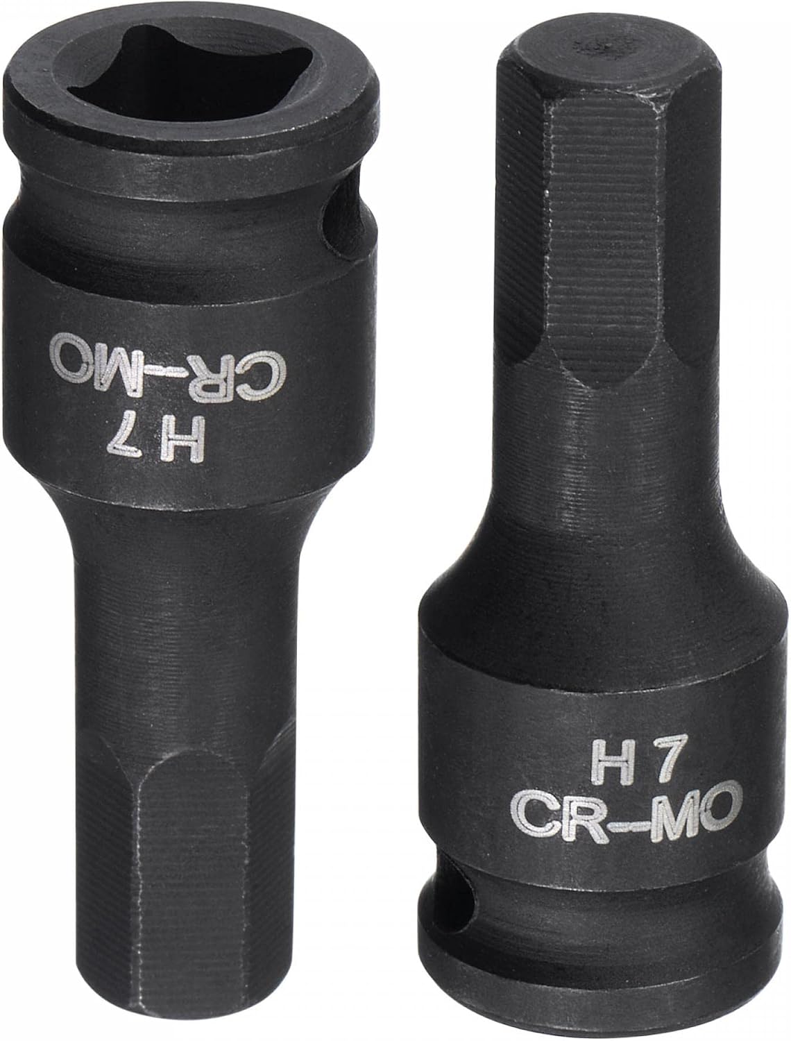 3mmインパクトヘックスビットソケット、1/4"角ドライブ35mm長さCR-MOメートリックサイズ