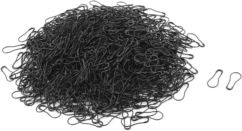 LinkMejor Metal Dormitory Clothing Sweater Fastening Sewing Brooch Safety Pin 1000 Pcs