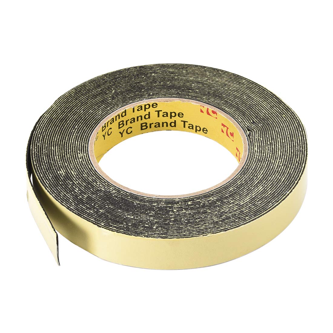 Sponge Tape, EVA Single Sided Sealing Foam Tape, 10M Length, 20mm Width, 1mm Thick, Black