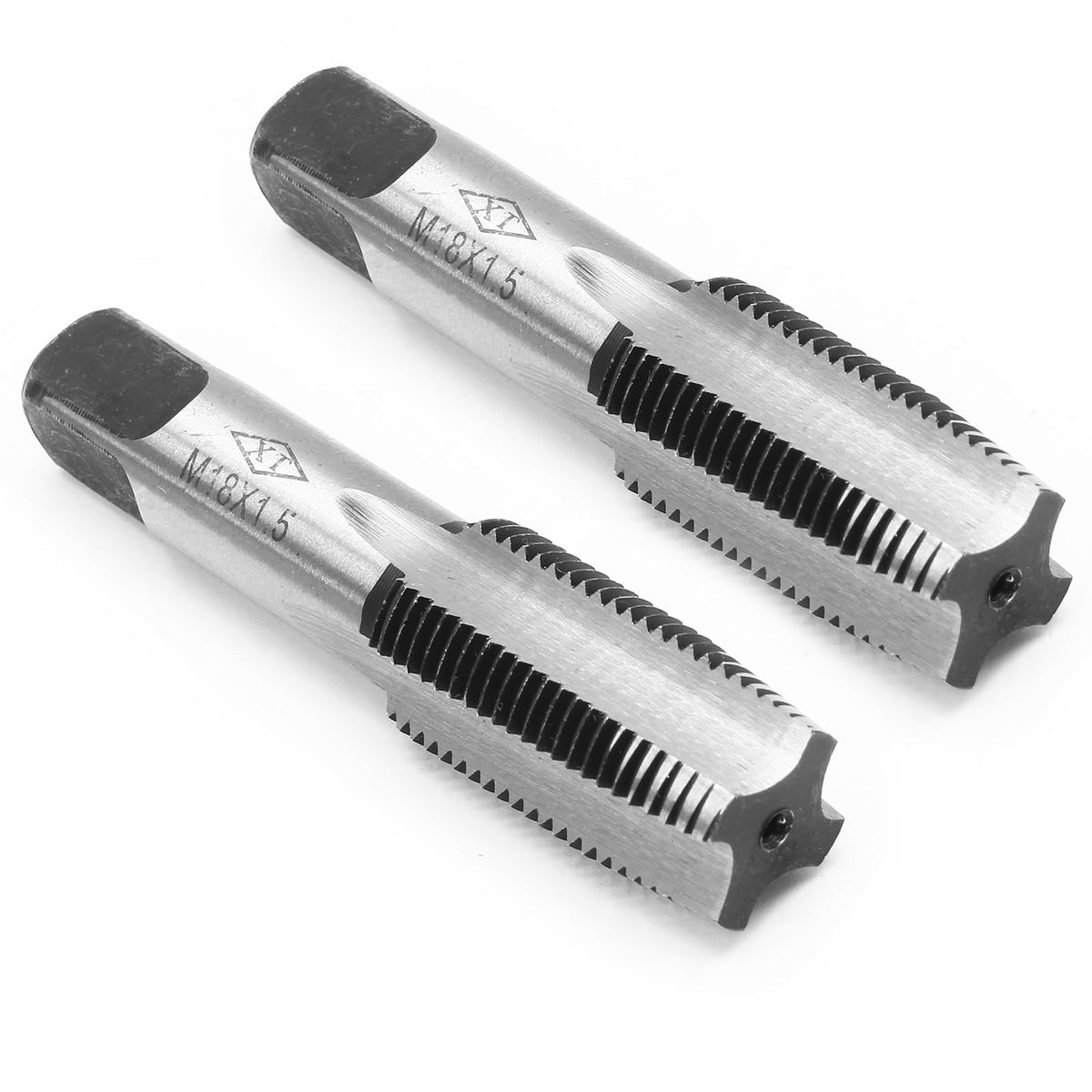 LinkMejor 2 Pcs M18 x 1.5 Fenda Métrica Manual