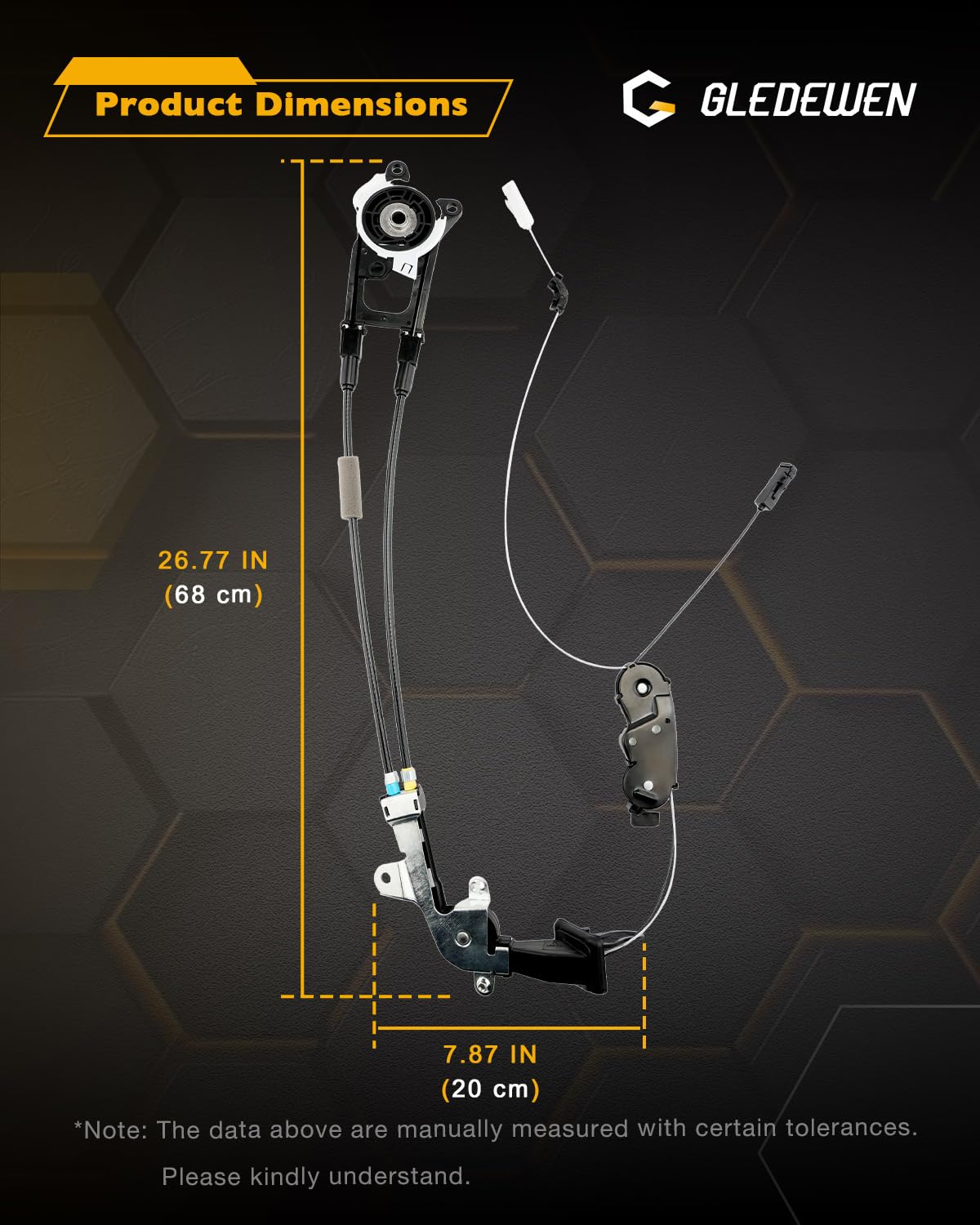 Kabel do drzwi przesuwnych, kompatybilny z Toyota Sienna 2011-2020, prawy tył