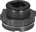 PVC Bulkhead Tank Adapter with Plug Fitting G1-1/2 Thread for Rain Buckets Water Tanks Ponds 1 Set