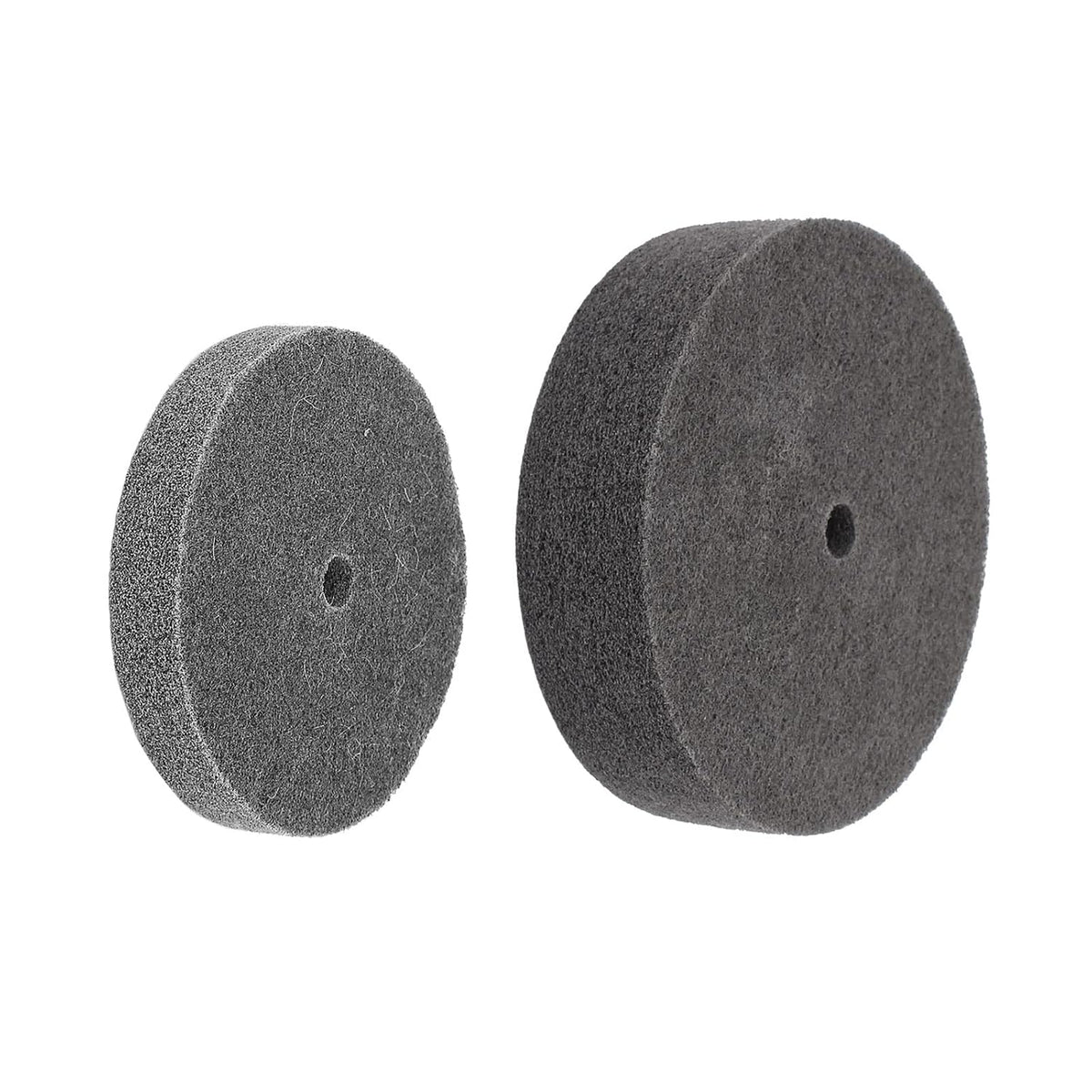 180 Grit(150mmx25mm, 200mmx18mm) 5P Nylon Fiber Wheel Abrasive Polishing Buffing Disc 2pcs