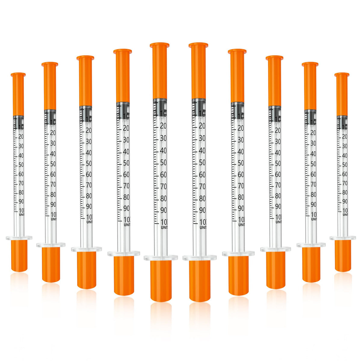 0.5 ml/cc Syringes 31 gauge 5/16"(8mm), Individually Packed Pack of 100.