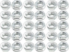 M8 Serrated Flange Hex Lock Nuts, Carbon Steel 100 Pcs