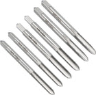 2 Set Metric Hand Tap Set, M5 x 0.8 H2 Thread Taper + Plug + Bottom Taps, High Speed Steel (HSS) Screw Threading Tapping Tools Kit