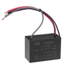 Ceiling Fan Capacitor CBB61 4/4.5/5uF 350V AC 4 Wires Metallized Polypropylene Film Capacitor 58x40x28mm for Electric Fan Pump Motor Generator