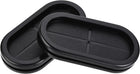 Rubber Grommet Oval Double-Sided Mount Size 85 x 38 mm for Wire Protection 4pcs