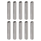 M5 Internal Thread Dowel Pin 10pcs 8x55mm Chamfering Flat Carbon Steel Cylindrical Pin Bed Bookshelf Metal Devices Industrial Pins