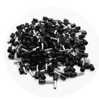 200pcs Black Insulated Copper AWG 10 Wire Crimp Connector Cord Pin End Terminal E6012