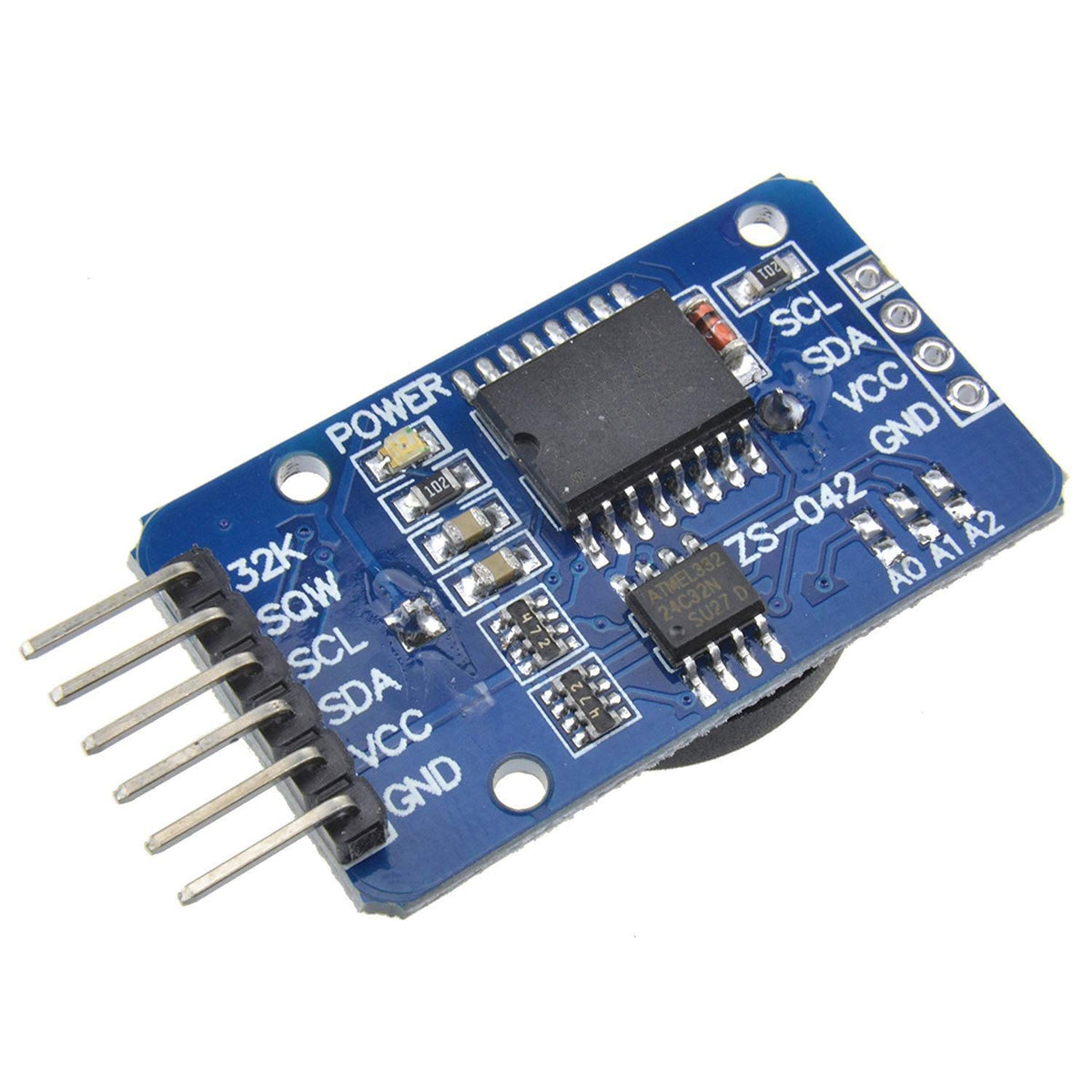 LinkMejor 5pcs DS3231 AT24C32 Clock Module Real Time Clock Module IIC RTC Module for Arduino Without Battery