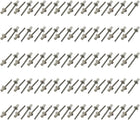 5mmx10mm Aluminum Countersunk Head Closed End Blind Rivets Fastener 100pcs