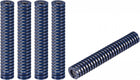 3D Printer Die Spring, 5pcs 16mm OD 90mm Long Spiral Stamping Light Load Compression Mould Die Springs for 3D Printer Electric Part, Blue