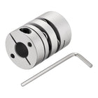 10mm to 10mm Bore Double Diaphragm Motor Wheel Flexible Coupling Joint M3 Wrench 1 Set