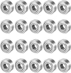 20pcs MR104ZZ 4mmx10mmx4mm Double Shielded Miniature Deep Groove Ball Bearing