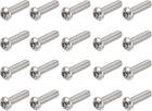 M8x30mm Torx Security Machine Screw, 20pcs Pan Head Screws Inside Column, 304 Stainless Steel Fasteners Bolts