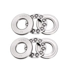 51204 Miniature Thrust Ball Bearing 20mm x 40mm x 14mm Chrome Steel with Washer 2pcs