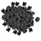 100Pcs HDB-2P-4 Flat Cable Wire Strain Relief Bush Grommet 10.5mm Length