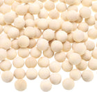 150 Pcs Wooden Round Balls 1/2" (12mm) Unfinished Small Wood Balls, Natural Wood Spheres for Crafts, Arts and DIY Project