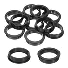 Cable Snap Bushing Grommets, 16Pcs 44mm/1.73" Mounting Dia Nylon Snap Bushing Grommet, Round Snap in Cable Hose Bushing for Various Cables Tubes Wire, Black