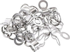 Ball Chain Connector, Double Ring Style Link Stainless Steel Loop Connection