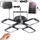 Solar Shed Lights Indoor Outdoor with Pull String,2000LM Available All Day