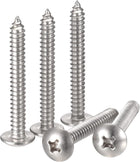 Phillips Head Self Tapping Screws, #14 x 2 304 Stainless Steel Wood Sheet Metal Screw 10pcs