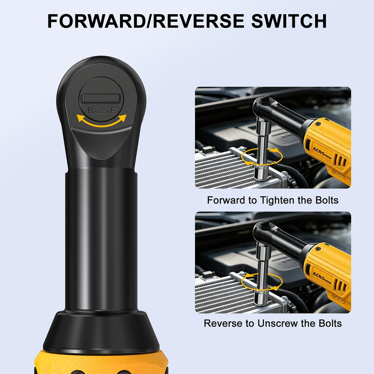 3/8" Bezprzewodowy Klucz imbusowy, do akumulatora Dewalt 20V