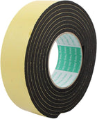 3Meter 45mm x 5mm Single-side Adhesive Shockproof Sponge Foam Tape Yellow Black