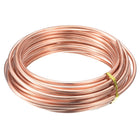 Soft Copper Wire (8 Gauge, 19.5 FT), 99.9% Pure Bare Copper Wire 3mm Solid Craft Wire for DIY Crafting Gardening Decoration (6Meter)