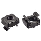 Snap-in Cage Nuts - M6 x 1mm Carbon Steel Metric Nut for Server Shelve Cabinet 25pcs