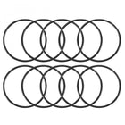 Nitrile Rubber O-Rings 33mm OD 30mm ID 1.5mm Width, Metric Sealing Gasket, Pack of 10