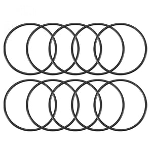 Nitrile Rubber O-Rings 33mm OD 30mm ID 1.5mm Width, Metric Sealing Gasket, Pack of 10
