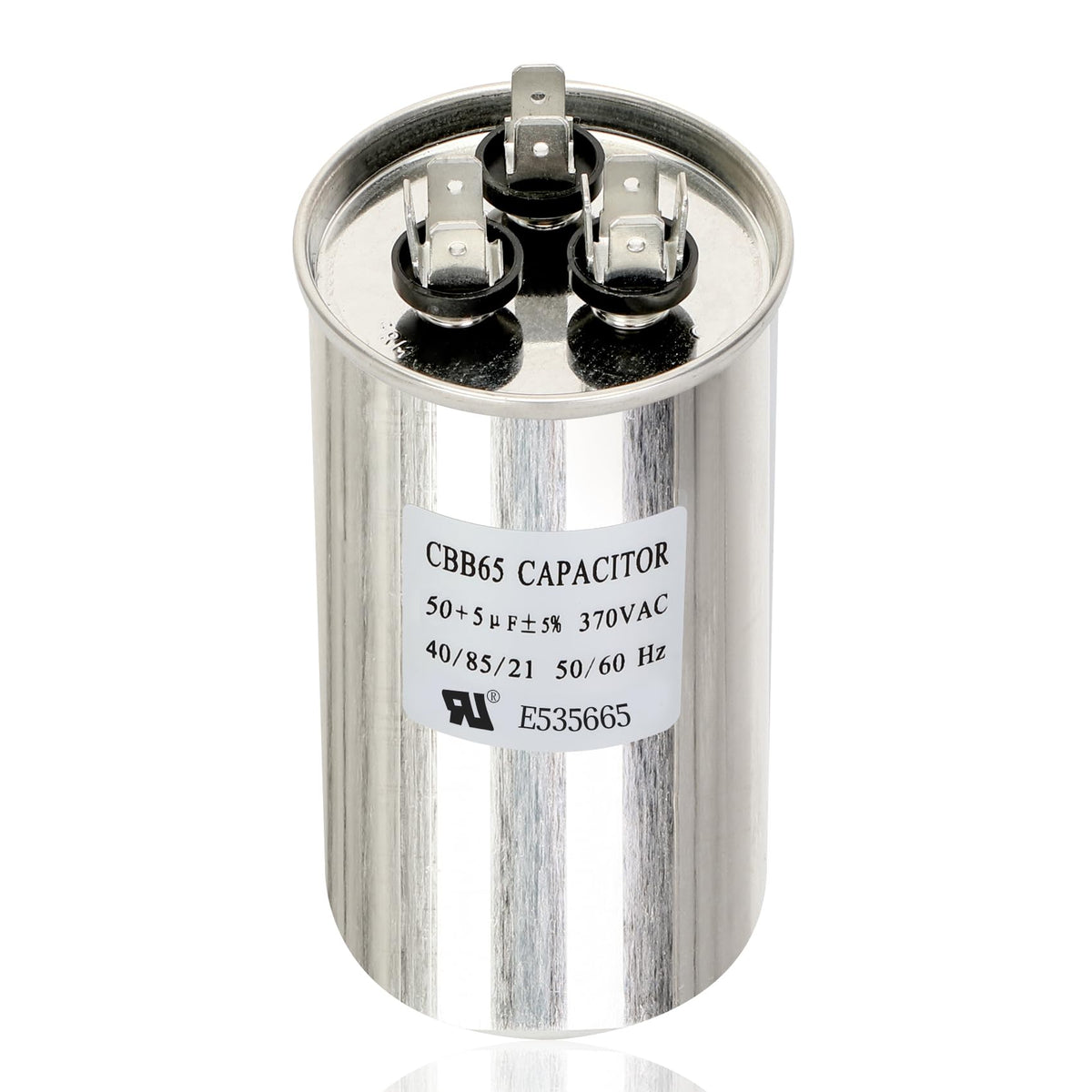 3313107.018 Kapacitor, 50+5uf+5%, 370VAC CBB65/CBB65A