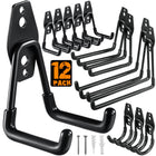 LinkMejor 12 Pack Garaj挂钩GreutateMare, Găuri în Perete挂钩Scara