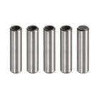 M5 Internal Thread Dowel Pin 5pcs 8x30mm Chamfering Flat Carbon Steel Cylindrical Pin Bed Bookshelf Metal Devices Industrial Pins