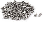 M3x8mm 304 Stainless Steel Button Head Torx Security Machine Screws 100pcs