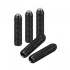 Ball Point Set Screws, 5pcs M5 x 20mm High Carbon Steel Metric Spring Hex Socket Grub Screw