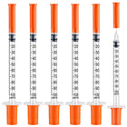 100 Conto Accessori di Trasferimento Liquido, Capacità 1ml, 31G x 5/16" (8mm)