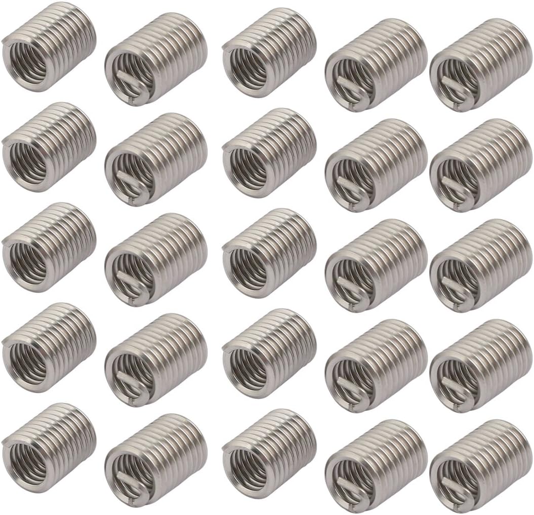 5/16"-18x0.625 304 Stainless Steel Helical Coil Wire Thread Insert 25pcs