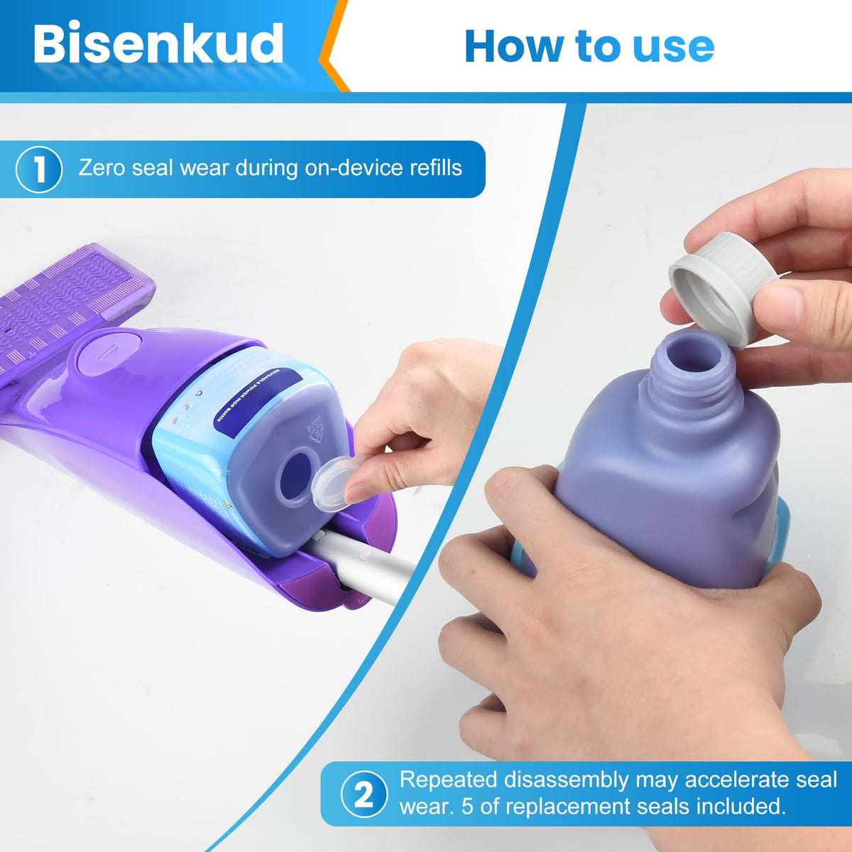 LinkMejor Sticlă Reîncărcabilă pentru Fierăstrăul Mop Swiffer Wet Jet™ - 500ml