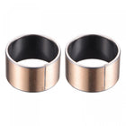 Sleeve Bearing 30mm Bore 34mm OD 20mm Length Plain Bearings Wrapped Oilless Bushings 2pcs