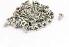 50pcs M2x4mm Stainless Steel Countersunk Flat Head Phillips Machine Screws Bolts