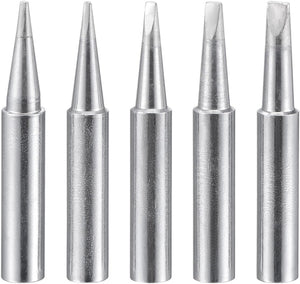 مقبض مبردة خالية من الرصاص حافة مسطحة 0.8D+1.2D+1.6D+2.4D+3.2D 4mmx41mm بديل لمحطة اللحام 5 قطع
