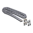 #41/ DIN/ISO 085 Roller Chain 5 Feet 1/2" Pitch Carbon Steel Roller Chains with 4 Free Master Connector Links for Go-Karts, Bicycles, 120 Links