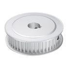 5M-45T-5/8B Timing Belt Pulley 5/8" Bore, 45 Teeth Aluminum Alloy Synchronous Wheel with Keyway, Pitch 5mm Tooth for 15mm Width Belt