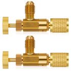 LinkMejor 2 Pcs 1/4" Core Depressor Valve